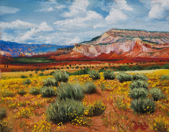 550x428 A Gallery Of New Mexico Paintings - New Mexico Painting