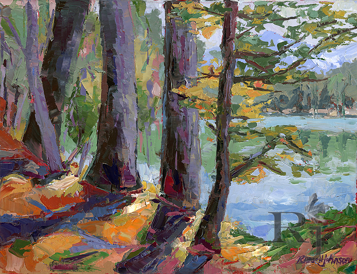 720x552 Russell Johnson - New Oil Painting