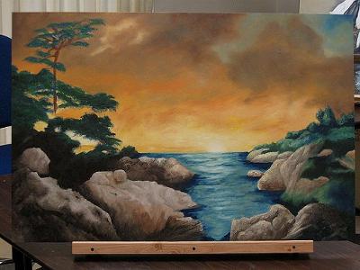 400x300 Seascape Oil Painting - New Oil Painting