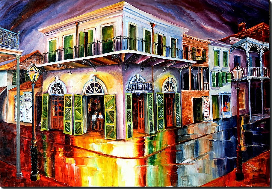 New Orleans Bourbon Street Painting at Explore