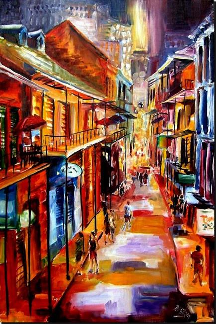 New Orleans Bourbon Street Painting at PaintingValley.com | Explore ...