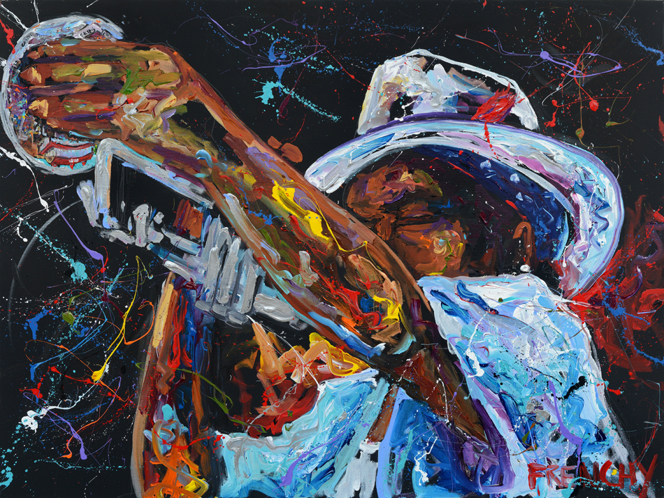950x713 Fine Art Paintings By Frenchy Official Website Of Frenchy! - New Orleans Jazz Painting