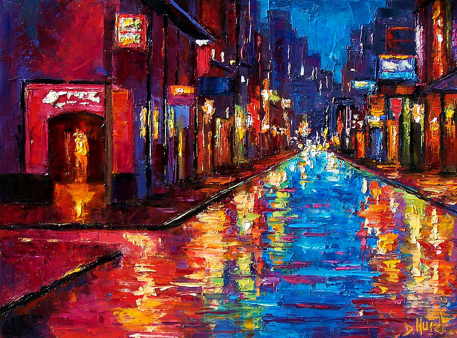 900x665 Larkin Music - New Orleans Music Painting