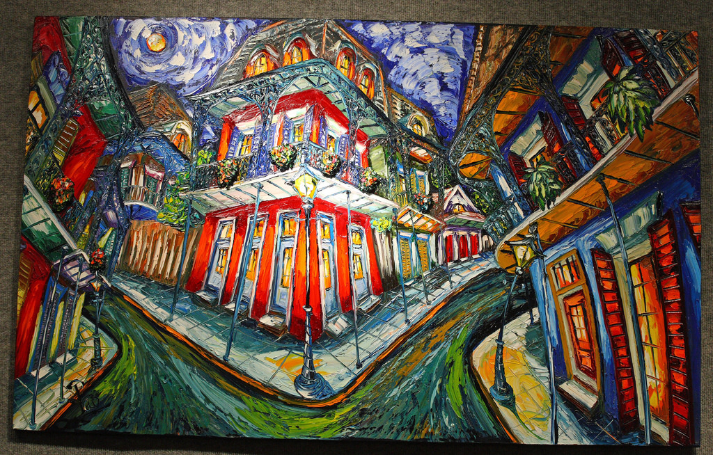 1024x654 Colorful Painting Of New Orleans This Painting Is Not My - New Orleans Music Painting
