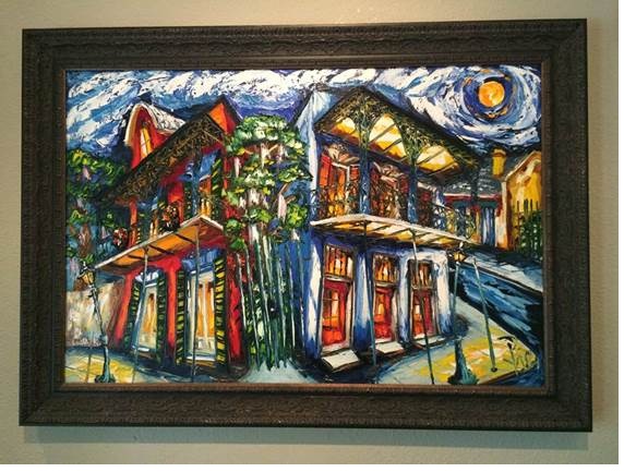 572x433 New Orleans Oil Paintings For Sale, Without Frame [New Orleans Oil - New Orleans Oil Painting
