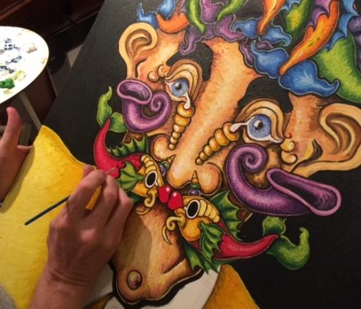 526x450 My Latest Oil Painting I Just Finished This Morning - New Orleans Oil Painting