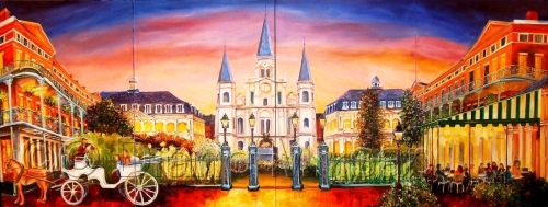 500x189 New Orleans Art By Diane Millsap - New Orleans Painting