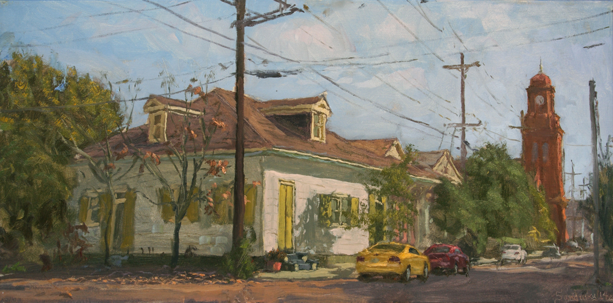 1200x593 New Orleans Cityscapes, Louisiana Landscapes, Plein Air Cityscapes - New Orleans Painting