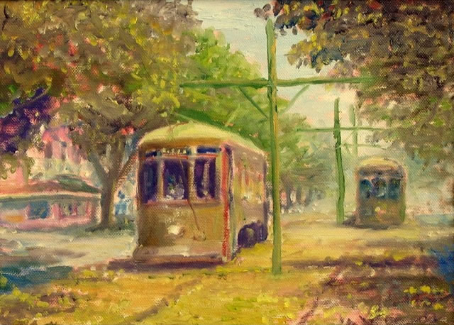 640x458 Painting Gallery New Orleans Paintings H. Eric Hartman - New Orleans Painting