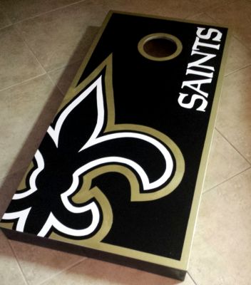352x400 New Orleans Saints Cornhole Players Cornhole Game Forum - New Orleans Saints Painting