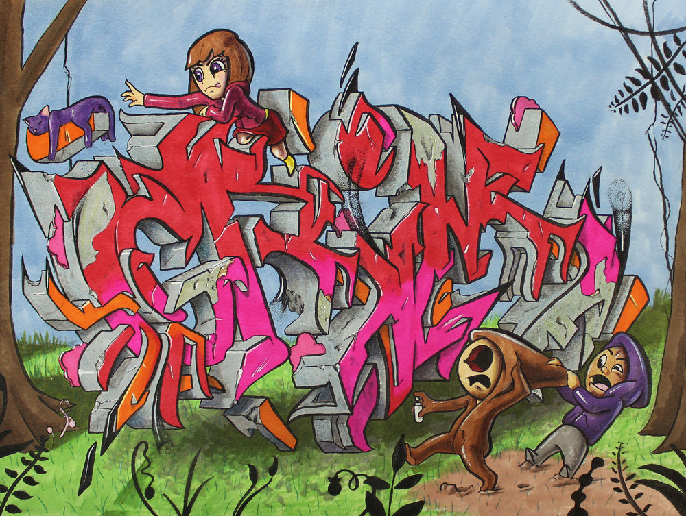 1000x753 New Painting Sketch The Artist Block - New Painting