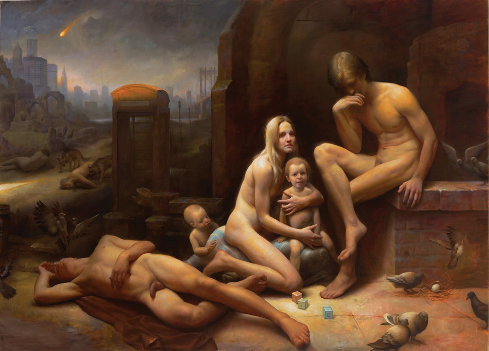 1000x719 Krug's Studio The New Realism - New Realism Painting