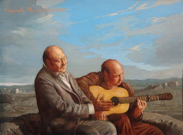 640x473 Marvin Steel Romantic Realist New Paintings - New Realism Painting