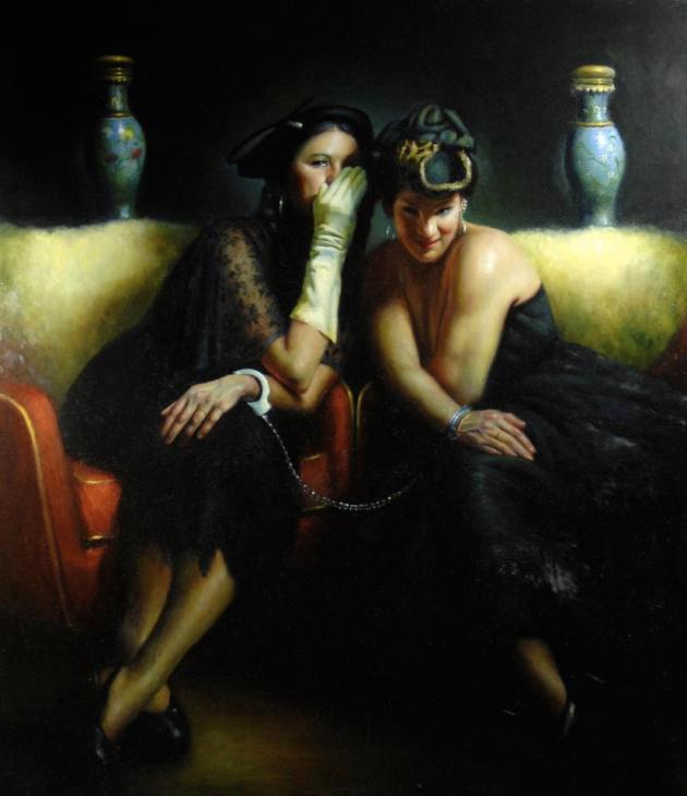 630x730 Combustusrose Freymuth Frazier, Neo Realism Painter, New York City - New Realism Painting