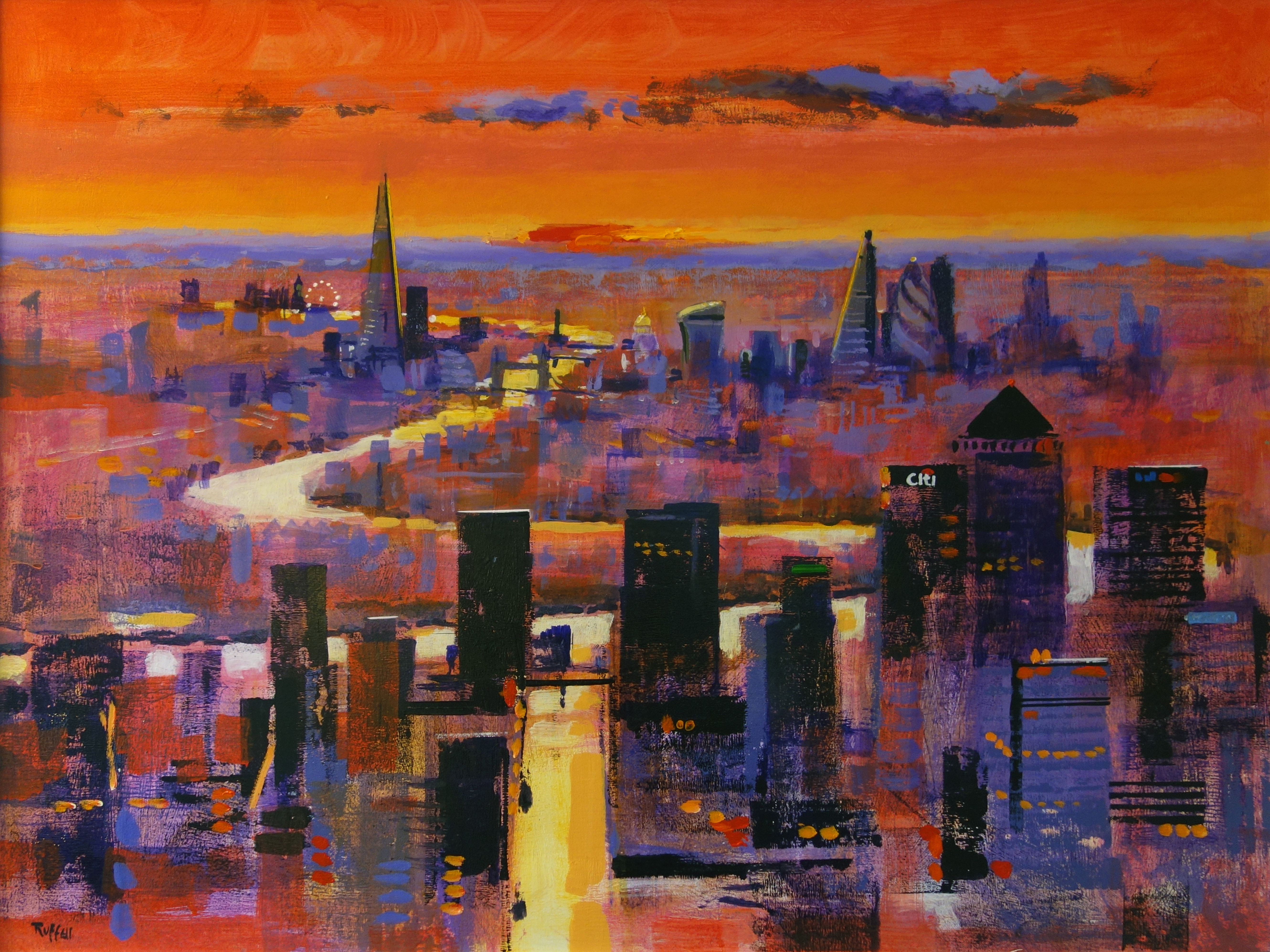 5320x3990 New World London By Colin Ruffell - New World Painting