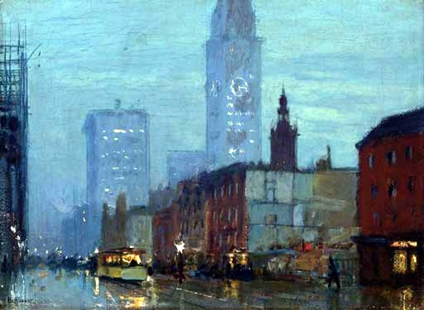 601x440 Paintings From Nyc Gilded Age Ephemeral New York - New York City Painting