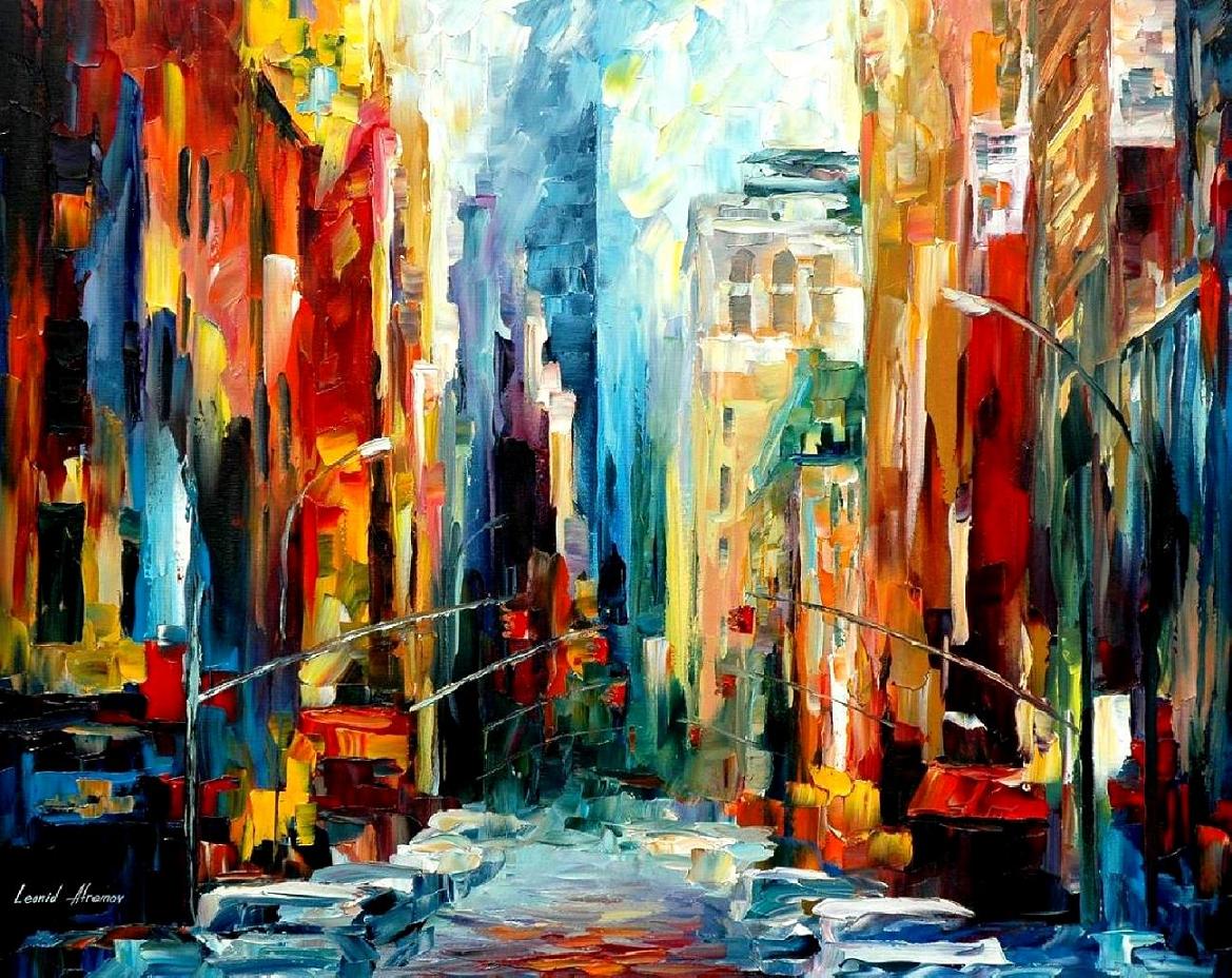 1169x928 New York - New York City Painting