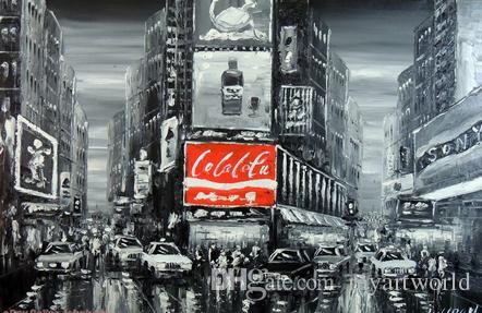 New York City Painting On Canvas