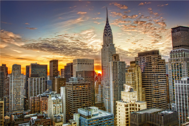 640x426 Hd Prints Modern Art Wall Home Decor Oil Painting Canvas New York - New York City Painting On Canvas