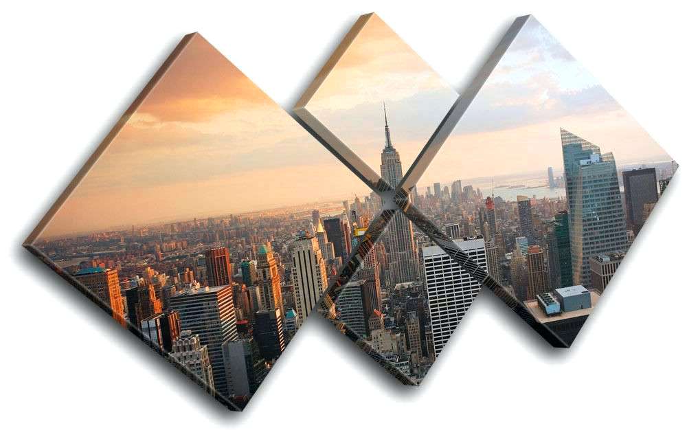 1000x639 New York Canvas Wall Art New Night View Picture Canvas Prints - New York City Skyline Canvas Painting