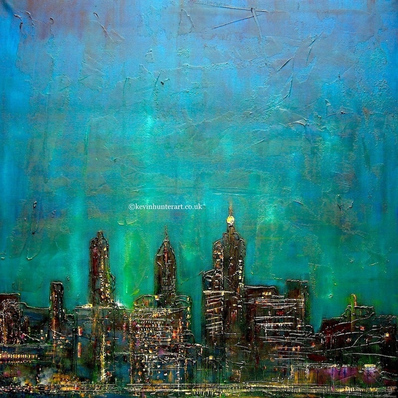 800x800 New York Paintings, Prints Amp Commissions - New York Cityscape Painting