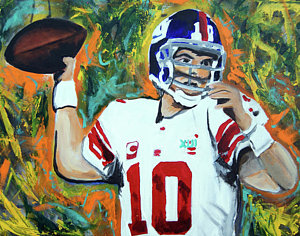 300x236 New York Giants Paintings Fine Art America - New York Giants Painting