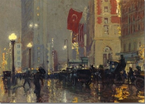491x353 19th Century New York Painters Ephemeral New York - New York Painting