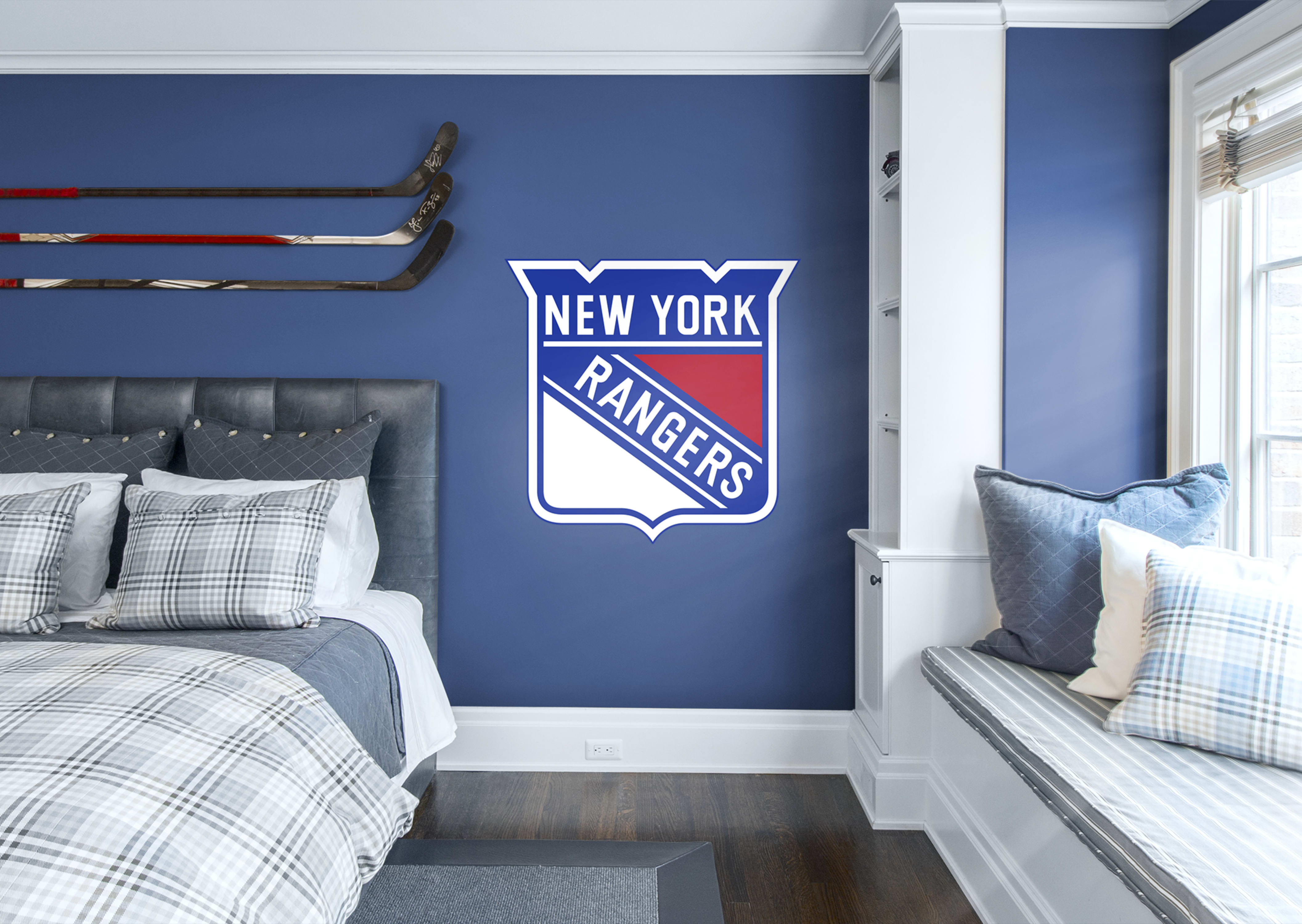 4225x3000 New York Rangers Logo Wall Decal Shop For New York - New York Rangers Painting