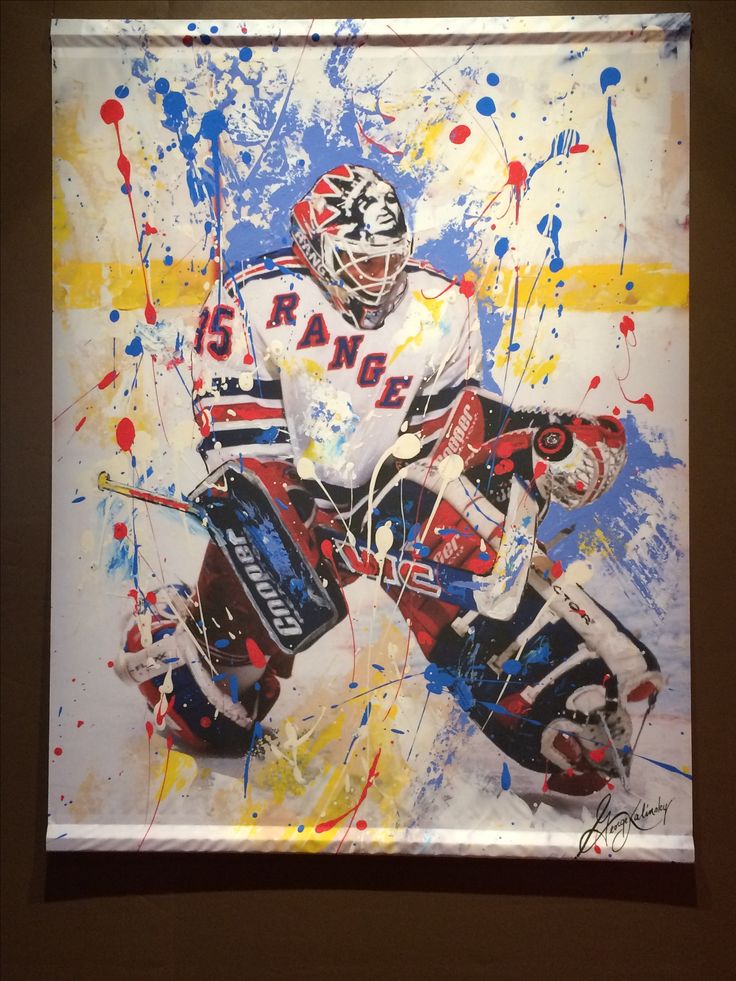 736x981 The 40 Best New York Rangers Images On New York - New York Rangers Painting