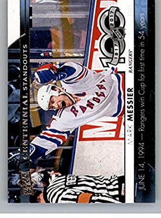 328x445 2017 18 Upper Deck Centennial Standouts - New York Rangers Painting
