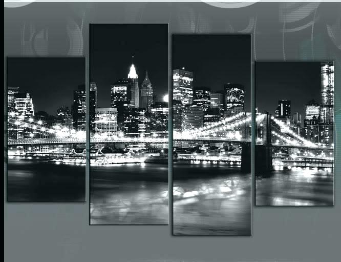 666x511 Charming New York Skyline Canvas A8826223 New Skyline Print - New York Skyline Canvas Painting