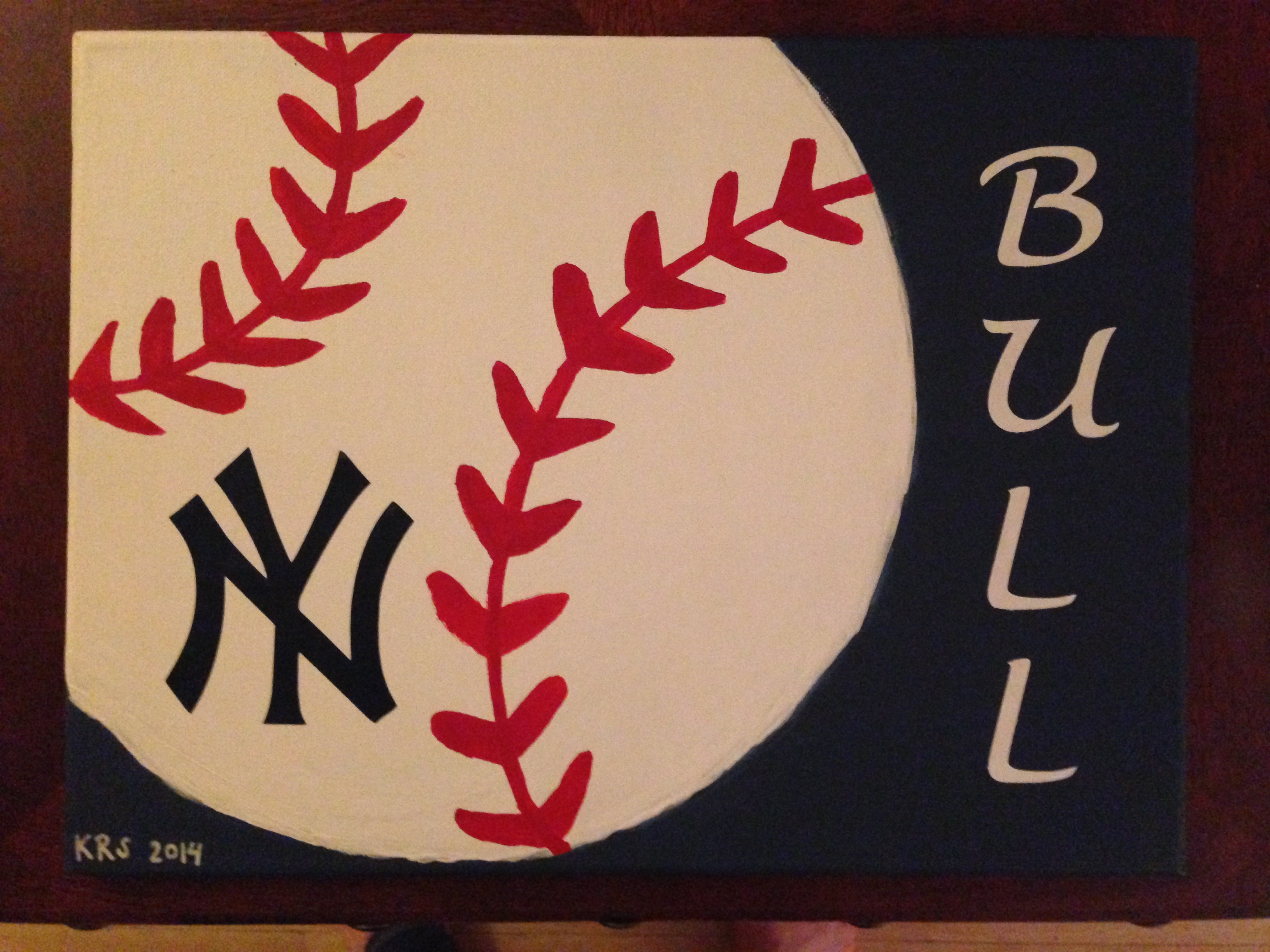 3264x2448 New York Yankees Painting With A Little Help From The Pazzles - New York Yankees Painting