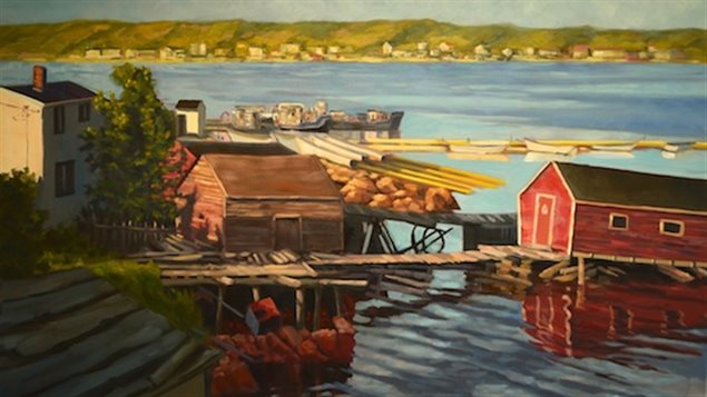 635x357 Ontario Painter Michael Kilburn - Newfoundland Painting