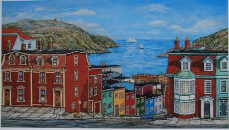 447x254 Home - Newfoundland Painting