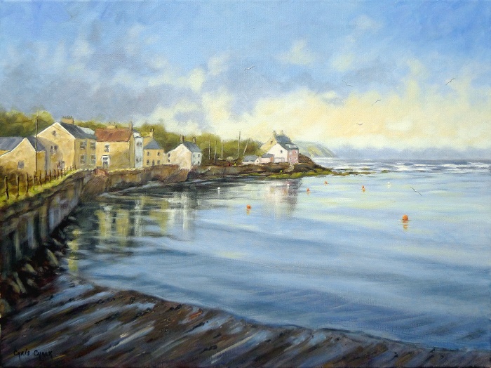700x524 Newport Painting For Sale Morning Light, Newport - Newport Painting
