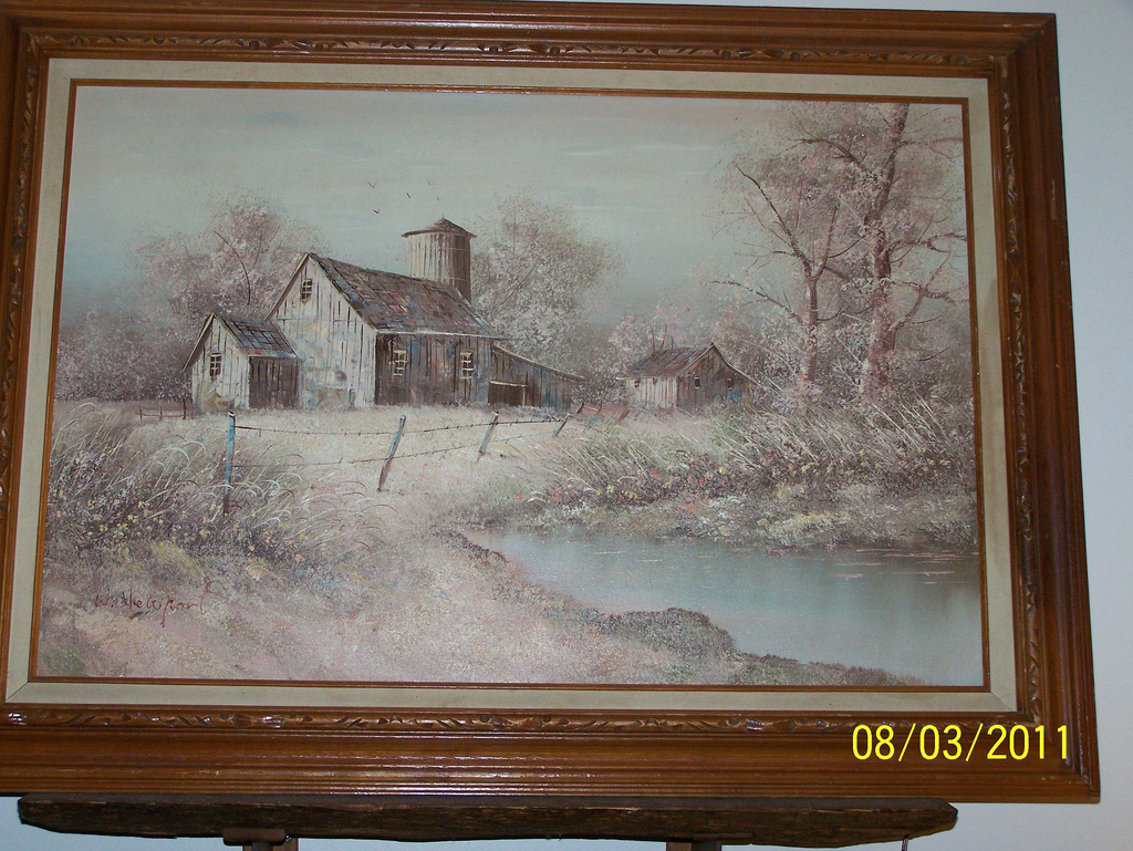 1024x769 Oil Painting By W Newport Suzi - Newport Painting