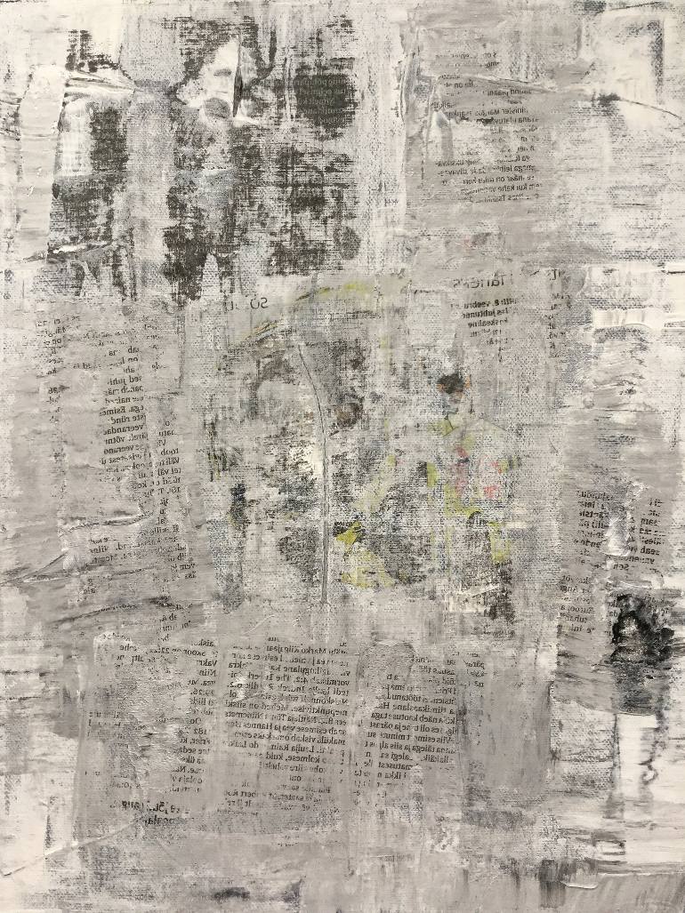 Newspaper Painting at Explore collection of