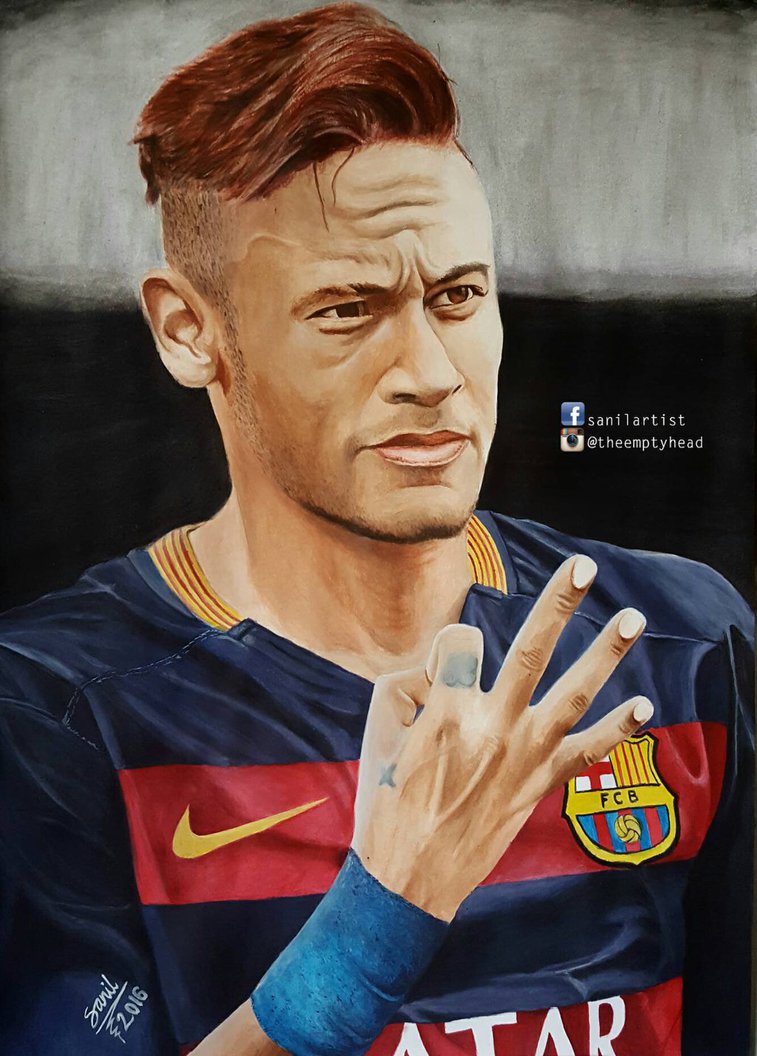 Neymar paintings search result at PaintingValley.com