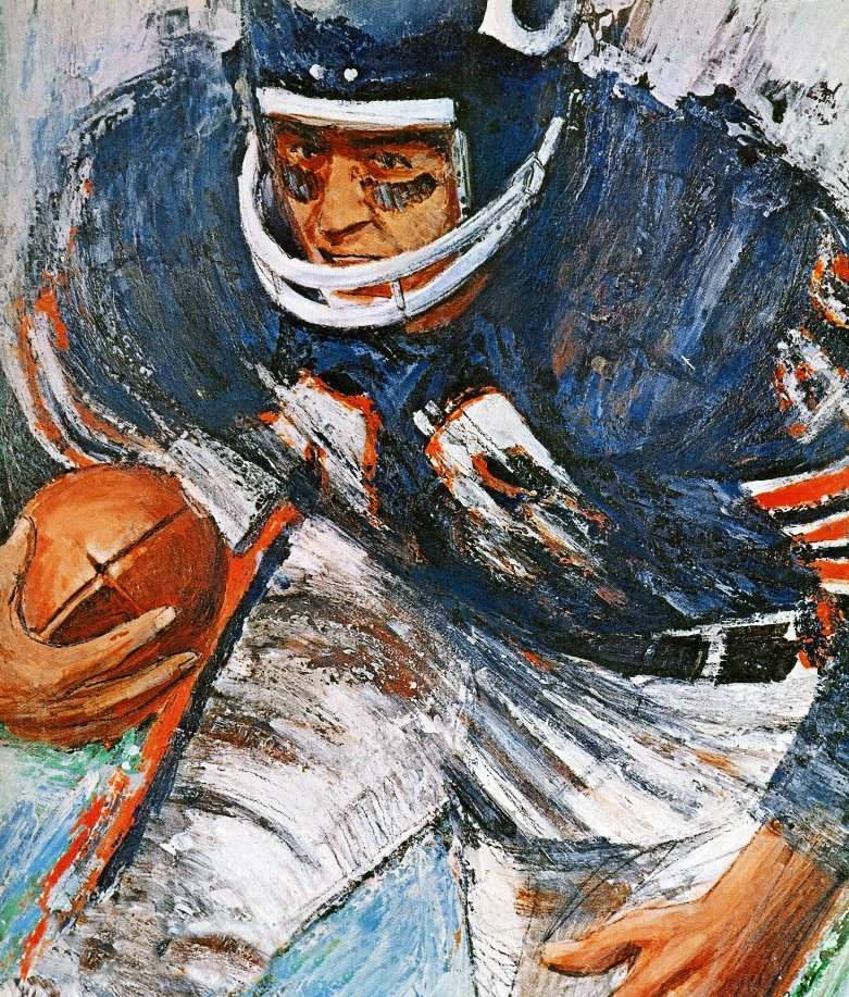 781x917 Pin By Rick On Nfl Art - Nfl Painting