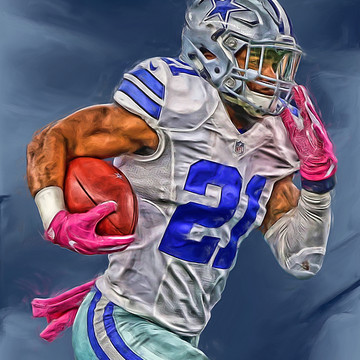 360x360 Joe Hamilton - Nfl Painting