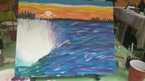 550x309 Paint Nite - Niagara Falls Painting