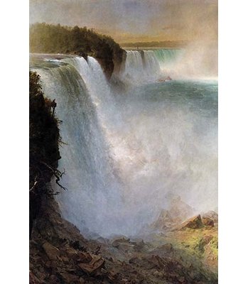 349x400 Buyenlarge - Niagara Falls Painting Frederic Edwin Church