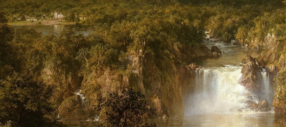 560x249 Church, Niagara And Heart Of The Andes (Article) Khan Academy - Niagara Falls Painting Frederic Edwin Church
