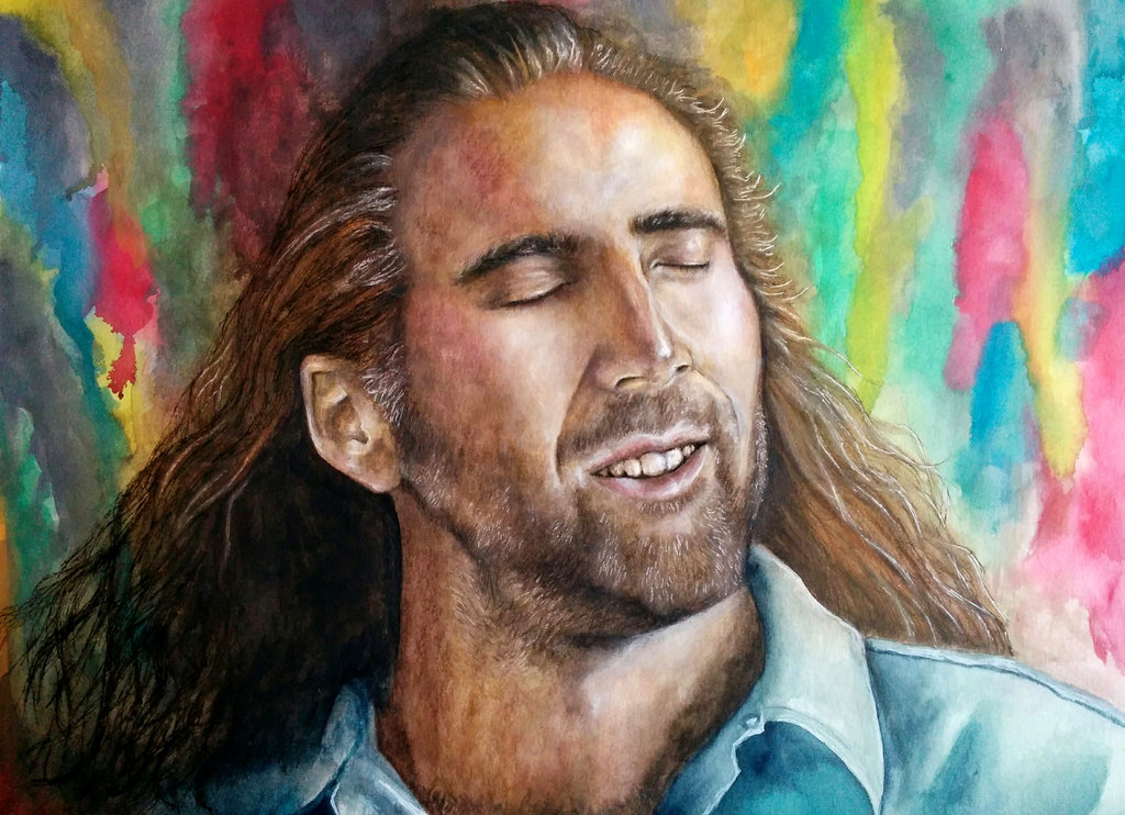 1024x742 Nicolas Cage - Nic Cage Painting
