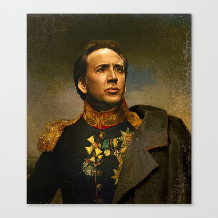 700x700 Nicolas Cage - Nic Cage Painting