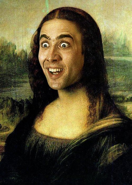 Nic Cage Painting at PaintingValley.com | Explore collection of Nic ...