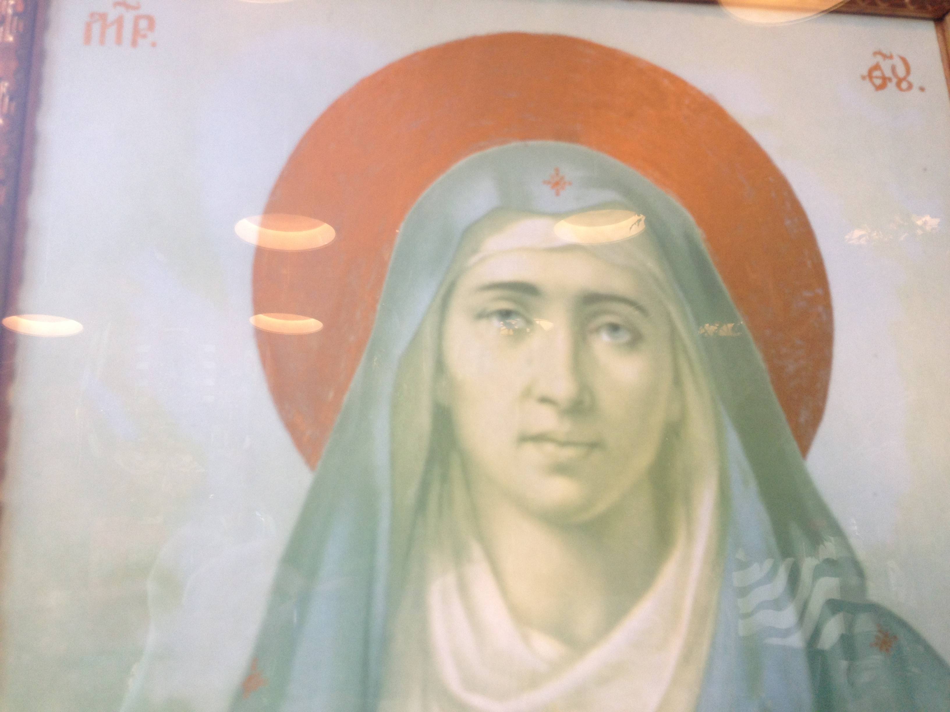 3264x2448 My Friend Found A Painting Of The Virgin Mary That Looks - Nic Cage Painting