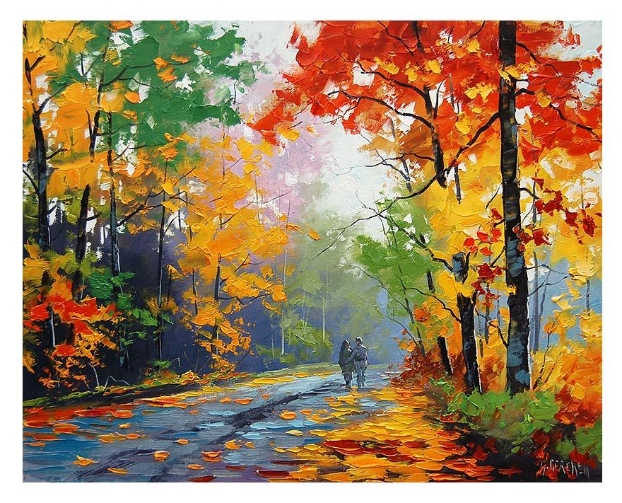 880x711 Such A Nice Painting. Landscape Paintings - Nice Painting
