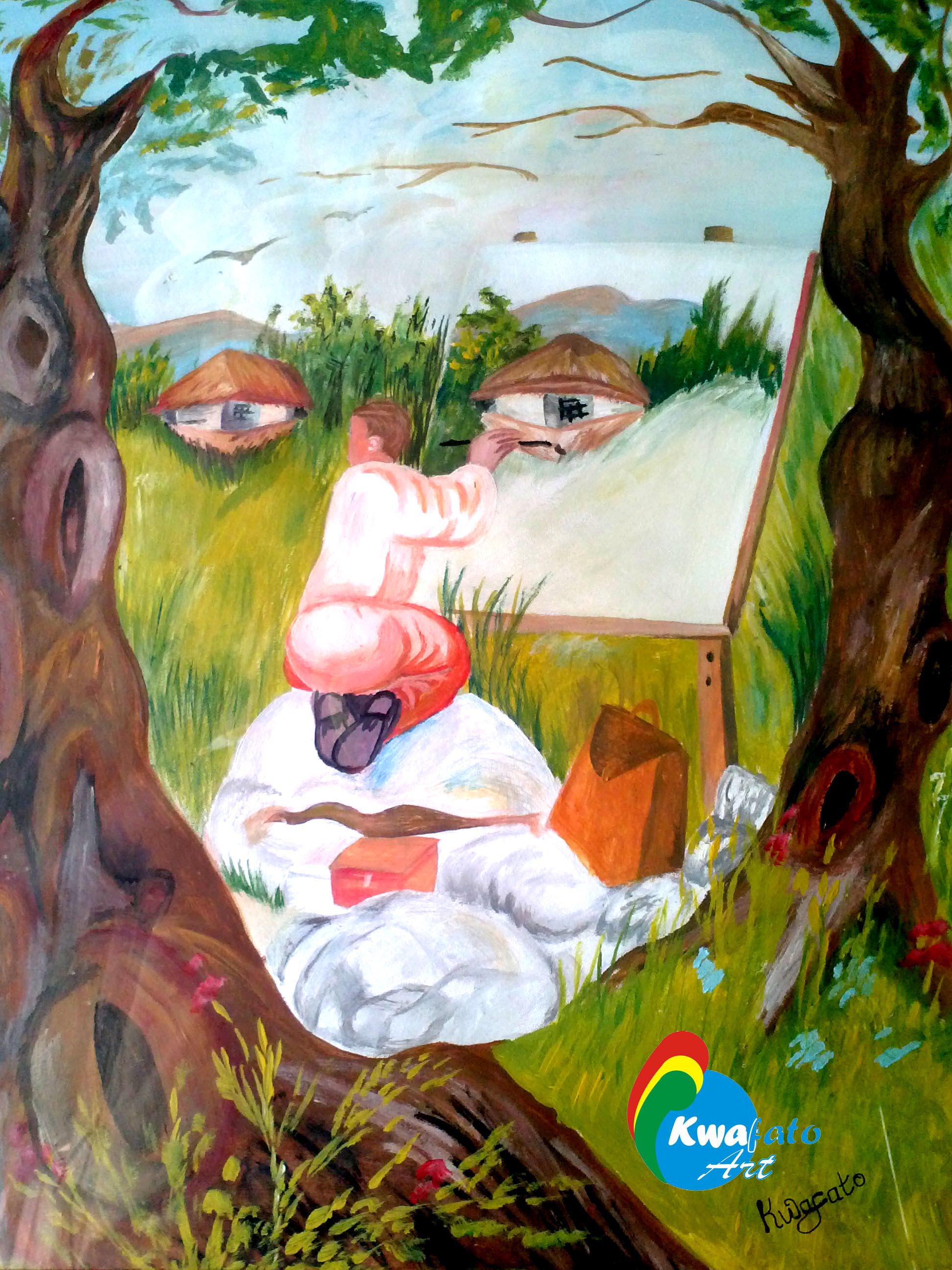 1944x2592 Human Face ~ Nice Painting To Looke Like Human Face Kwafato Art - Nice Painting