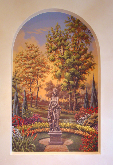 481x700 Murals Naples Fl Mural Art Traditional Art Tropical Art - Niche Painting